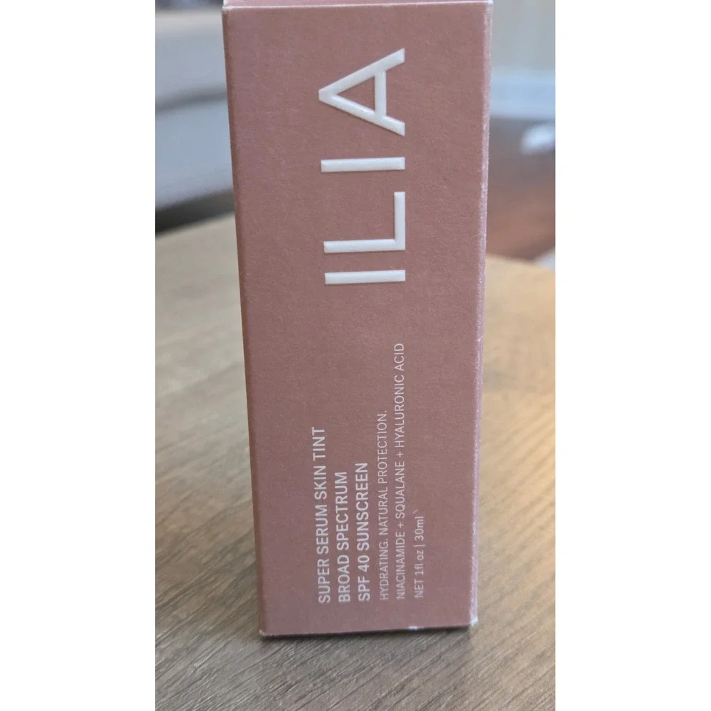 ILIA Super Serum Skin Tint SPF 40 ST16 Pavones 1oz 30ml Niacinamide Squalane NEW